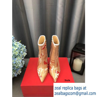 Christian Louboutin Heel Boots Logo Apricot 2019