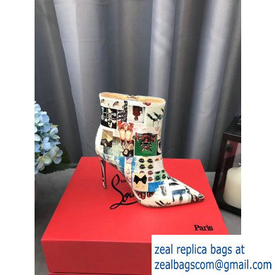 Christian Louboutin Heel Boots Print 2019