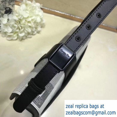Dior 30 Montaigne Flap Bag with Sequins Check Black 2019