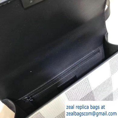 Dior 30 Montaigne Flap Bag with Sequins Check Black 2019
