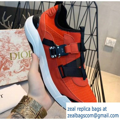 Dior B24 Runtek Sneakers Red 2020