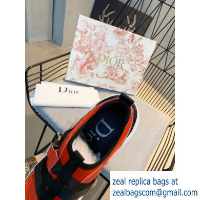 Dior B24 Runtek Sneakers Red 2020