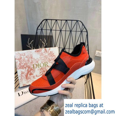 Dior B24 Runtek Sneakers Red 2020