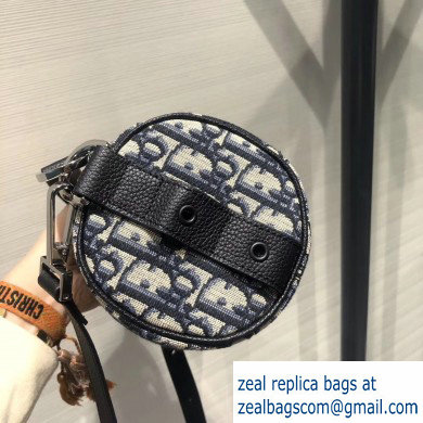 Dior Roller Messenger Bag in Oblique Canvas Blue 2019
