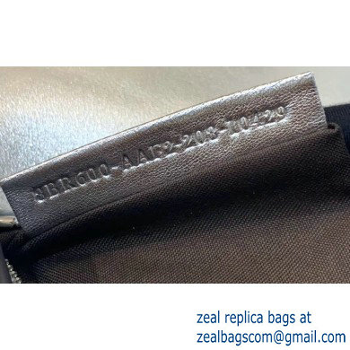 Fendi All-Over FF Motif Leather Medium Baguette Bag silver 2019 - Click Image to Close