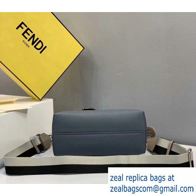 Fendi Grained Leather By The Way Medium Boston Bag Baby Blue - Click Image to Close