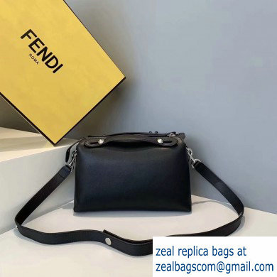 Fendi Leather By The Way Medium Boston Bag Black