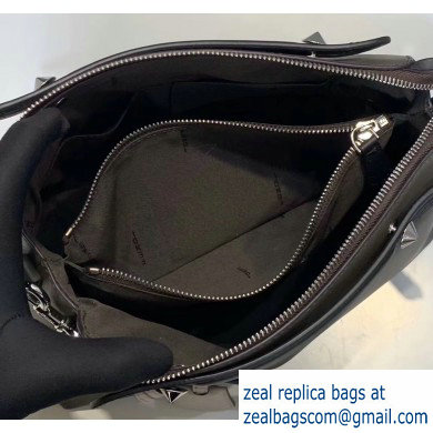 Fendi Leather By The Way Medium Boston Bag Coffee