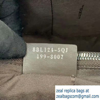 Fendi Leather By The Way Medium Boston Bag Dark Green