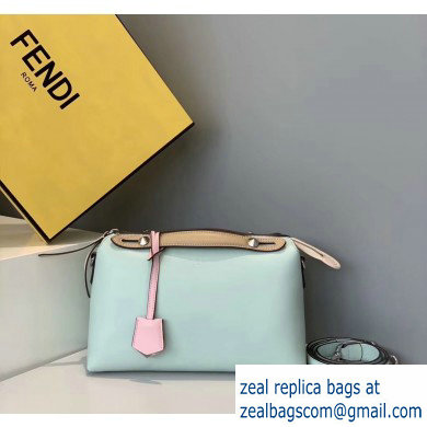 Fendi Leather By The Way Medium Boston Bag Ice Green