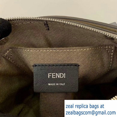 Fendi Leather By The Way Mini Boston Bag Camel