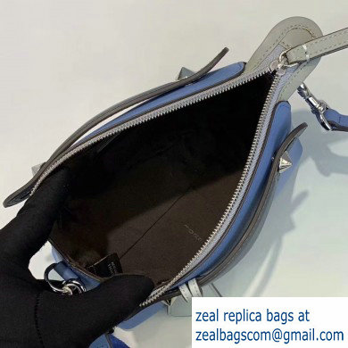 Fendi Leather By The Way Mini Boston Bag Sky Blue - Click Image to Close