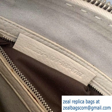 Fendi Leather Lei Selleria Bag Creamy