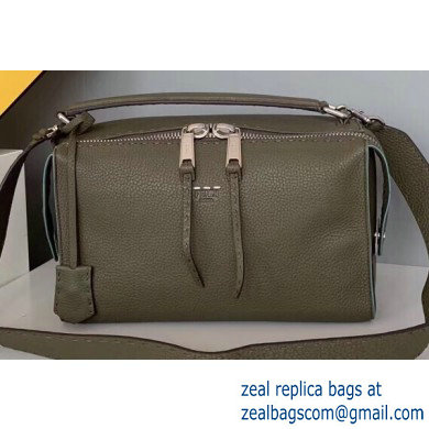 Fendi Leather Lei Selleria Bag Olive Green