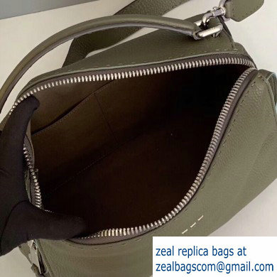 Fendi Leather Lei Selleria Bag Olive Green