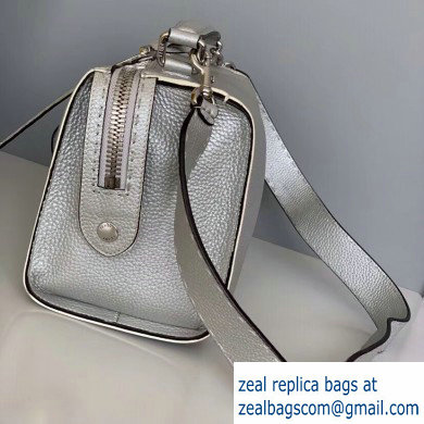 Fendi Leather Lei Selleria Bag Silver