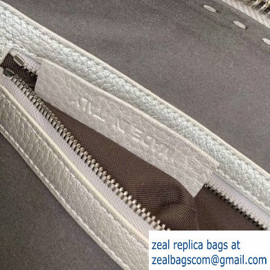 Fendi Leather Lei Selleria Bag Silver