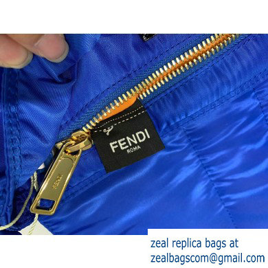 Fendi Porter Nylon Baguette Belt Bag Blue 2019 - Click Image to Close