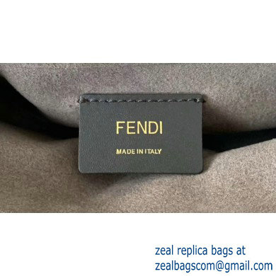 Fendi Stamp Glazed Fabric Medium Double F Bag Red - Click Image to Close