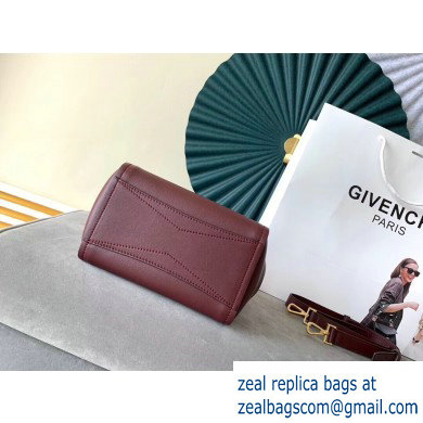 Givenchy Mystic Bag In Soft Leather Burgundy 2019