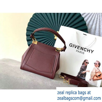 Givenchy Mystic Bag In Soft Leather Burgundy 2019