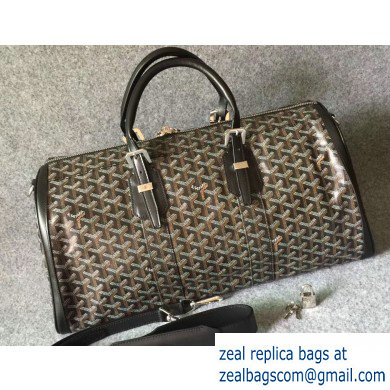 Goyard Croisiere Weekend/Travel Bag Black - Click Image to Close