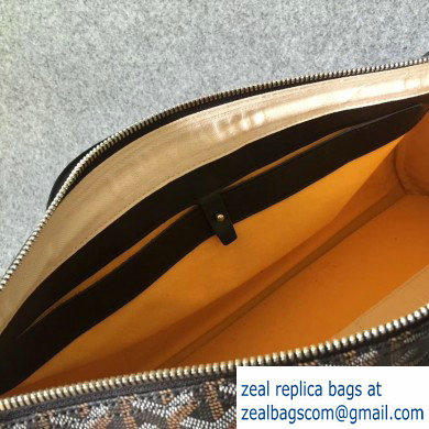 Goyard Croisiere Weekend/Travel Bag Black - Click Image to Close