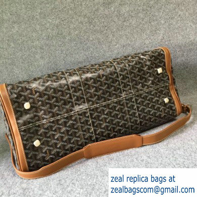 Goyard Croisiere Weekend/Travel Bag Brown - Click Image to Close