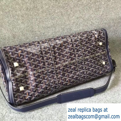 Goyard Croisiere Weekend/Travel Bag Dark Blue