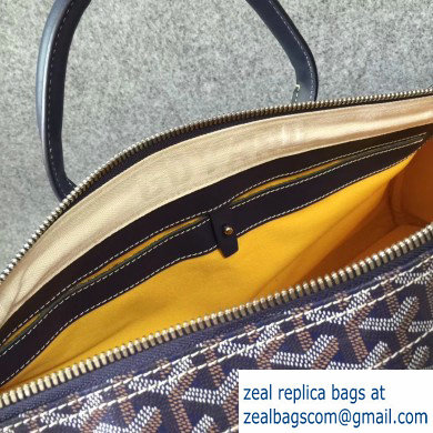 Goyard Croisiere Weekend/Travel Bag Dark Blue - Click Image to Close