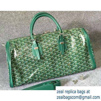 Goyard Croisiere Weekend/Travel Bag Green - Click Image to Close