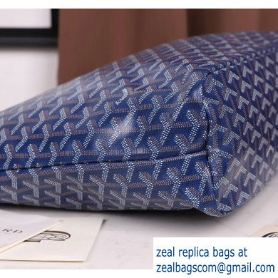 Goyard Fidji Shoulder Hobo Bag Blue - Click Image to Close