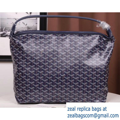 Goyard Fidji Shoulder Hobo Bag Dark Blue