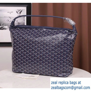 Goyard Fidji Shoulder Hobo Bag Dark Blue