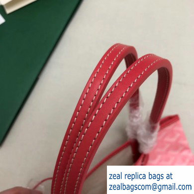 Goyard Saint Louis Tote Mini Bag Cherry Pink