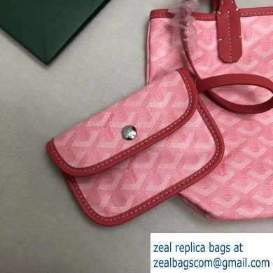 Goyard Saint Louis Tote Mini Bag Cherry Pink - Click Image to Close