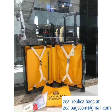 Goyard Trolley Travel Luggage Bag Green - Click Image to Close
