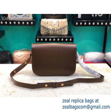 Gucci 1955 Horsebit Shoulder Bag 602204 Leather Coffee 2019