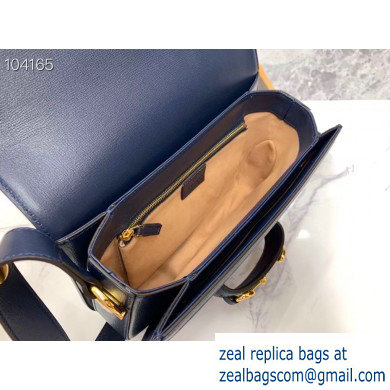 Gucci 1955 Horsebit Shoulder Bag 602204 Suede Multicolor Stripe 2019 - Click Image to Close