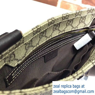 Gucci Cross Body Messenger Bag 201538 GG Beige - Click Image to Close