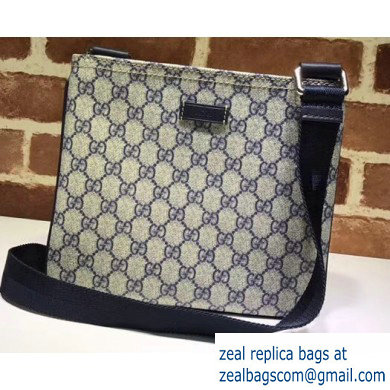 Gucci Cross Body Messenger Bag 201538 GG Blue