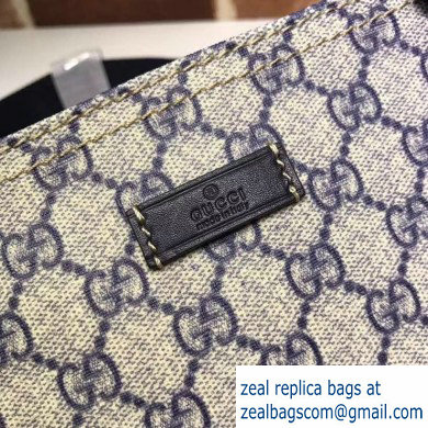 Gucci Cross Body Messenger Bag 201538 GG Blue - Click Image to Close