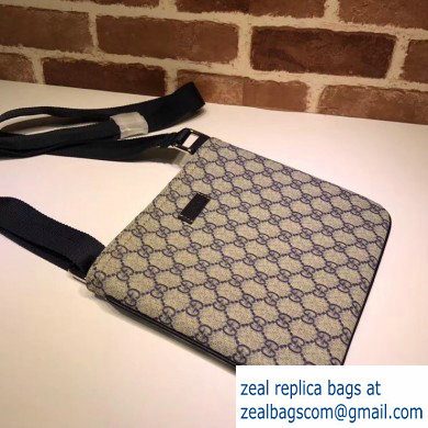 Gucci Cross Body Messenger Bag 201538 GG Blue - Click Image to Close