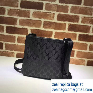 Gucci Cross Body Messenger Bag 201538 GG Imprime Black - Click Image to Close