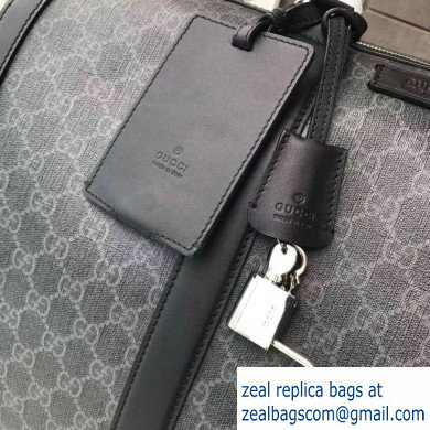 Gucci GG Black Carry-on Duffle Bag 474131