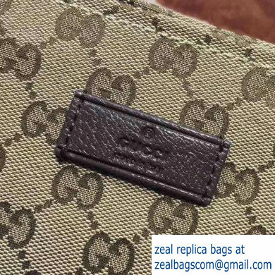 Gucci GG Canvas Diaper Bag 155524 Beige