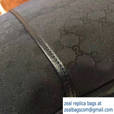 Gucci GG Canvas Diaper Bag 155524 Black