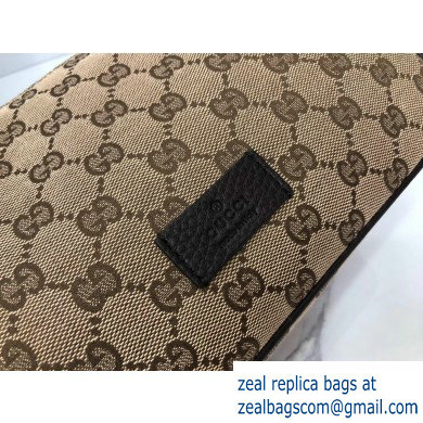 Gucci GG Canvas Shoulder Bag 499182 Beige