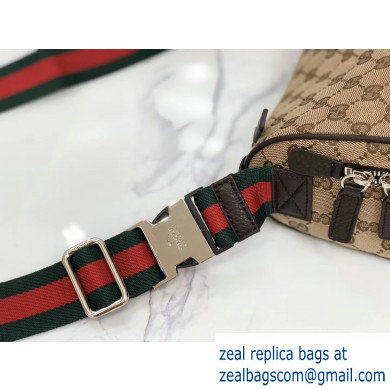 Gucci GG Canvas Shoulder Bag 499182 Beige - Click Image to Close