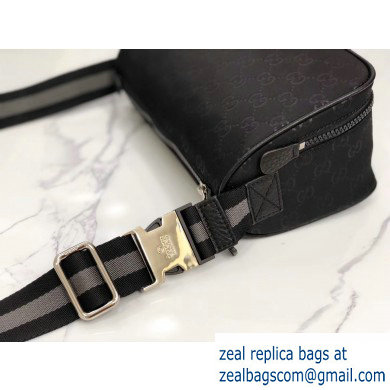 Gucci GG Canvas Shoulder Bag 499182 Black - Click Image to Close